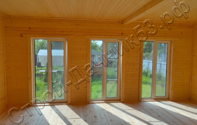 4 Каркасно-щитовой дом Д-23, 8,5х8 м, 68 М², Ленинградская область, Всеволожский район, ДНТ “Поляна-2” (19)